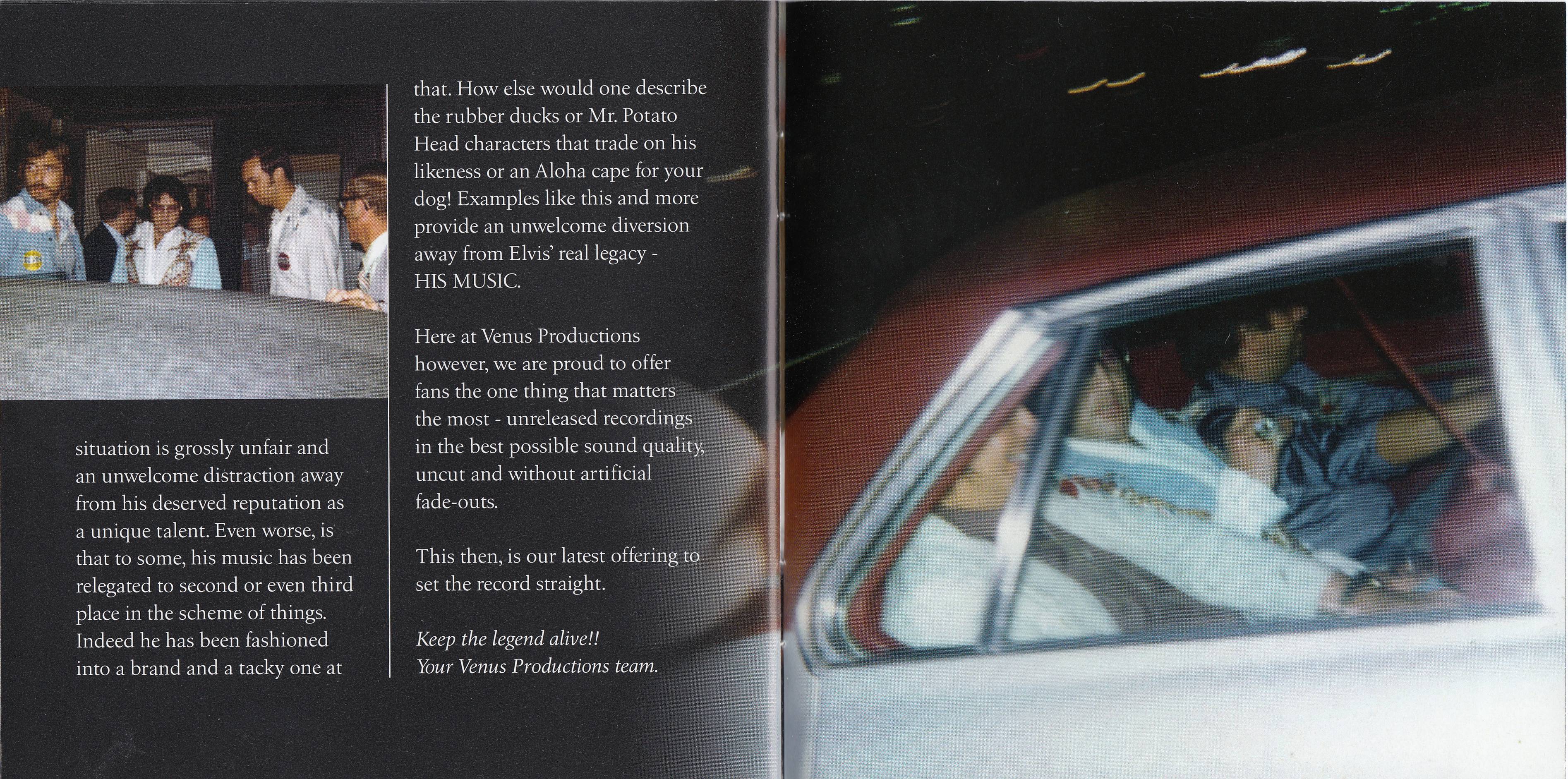 Elvis Presley Welcome To The Jungle Never Again : Booklet 7